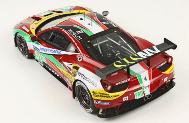 ギャラリービューアに画像をロードする, Ferrariフェラーリ 458 Italia GT2 GTE Pro 2014 100台限定 /BBR 1/18 レジンミニカー