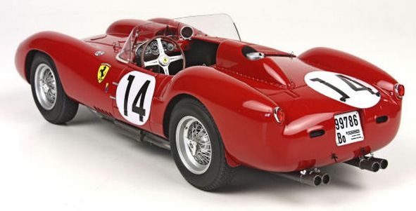ギャラリービューアに画像をロードする, 【予約】Ferrariフェラーリ 250 TR Limited Edition NEW Winner 24 H. le Mans 1958 /BBR 1/18 レジンミニカー