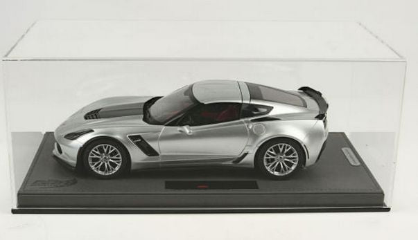 ギャラリービューアに画像をロードする, 【予約】Corvette Z06 silver shark 100台限定 /BBR 1/18 レジンミニカー
