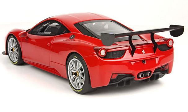 ギャラリービューアに画像をロードする, 【予約】Ferrari 458 Challenge EVO Rosso Corsa 322 100台限定 /BBR 1/18 レジンミニカー