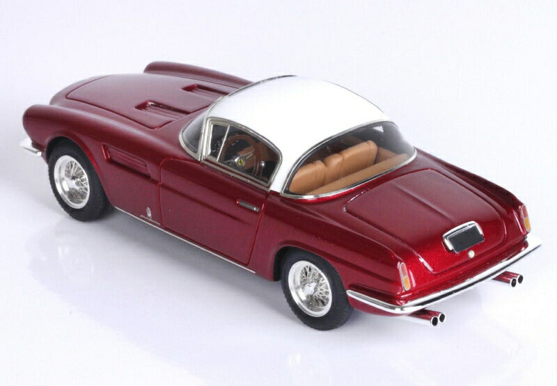 ギャラリービューアに画像をロードする, FERRARIフェラーリ 250 EUROPA VIGNALE S/N 0359GT 1960 | RED MET WHITE /BBR 1/43 ミニカー