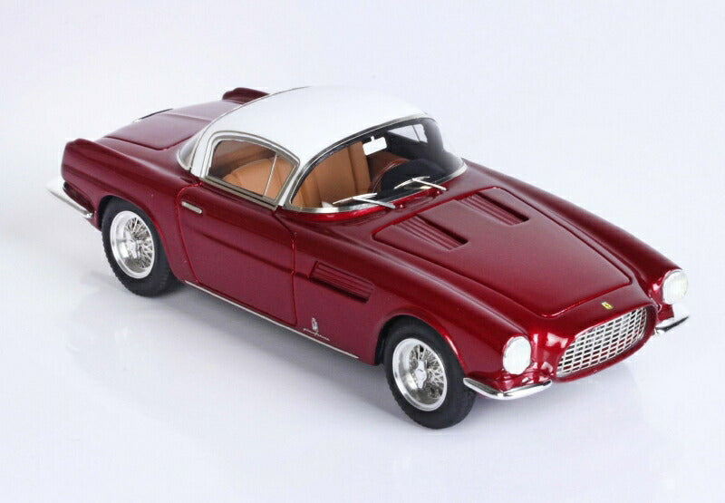 ギャラリービューアに画像をロードする, FERRARIフェラーリ 250 EUROPA VIGNALE S/N 0359GT 1960 | RED MET WHITE /BBR 1/43 ミニカー
