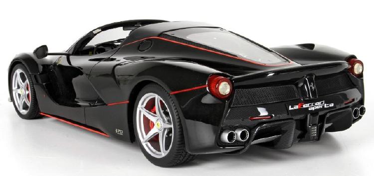 ギャラリービューアに画像をロードする, 【予約】LaFerrariラ・フェラーリ Aperta Nero Daytona - Rosso Corsa /BBR 1/12 ミニカー