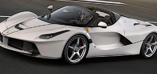 【予約】LaFerrariラ・フェラーリ Aperta Bianco Italia - Grigio Silverstone  /BBR 1/12 ミニカー