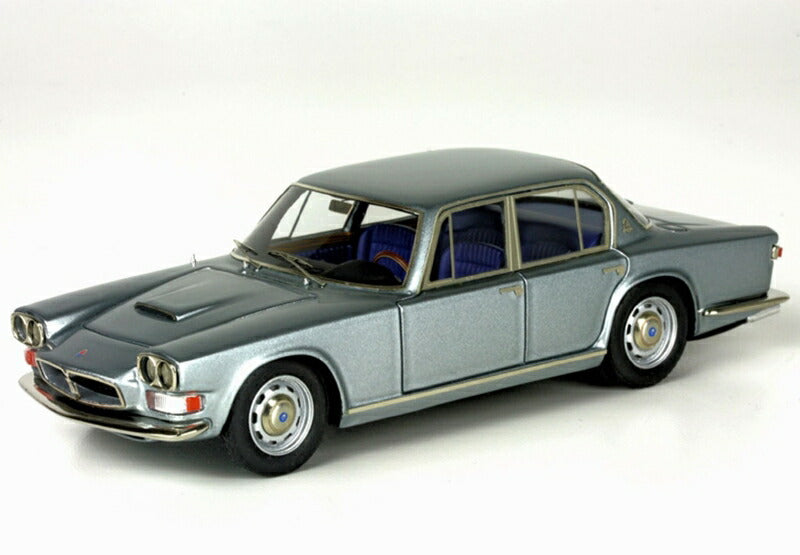 ギャラリービューアに画像をロードする, MASERATI | 4000 QUATTROPORTE 1965 | SILVER /BBR 1/43 ミニカー