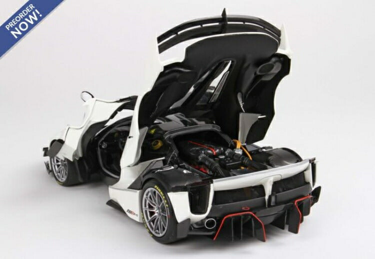 ギャラリービューアに画像をロードする, Ferrariフェラーリ FXXK-EVO DIE CAST Bianco Italia Metal /BBR 1/18 ミニカー