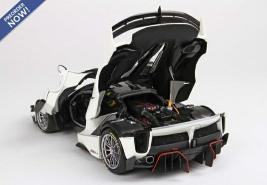 Ferrariフェラーリ FXXK-EVO DIE CAST Bianco Italia Metal /BBR 1/18 ミニカー