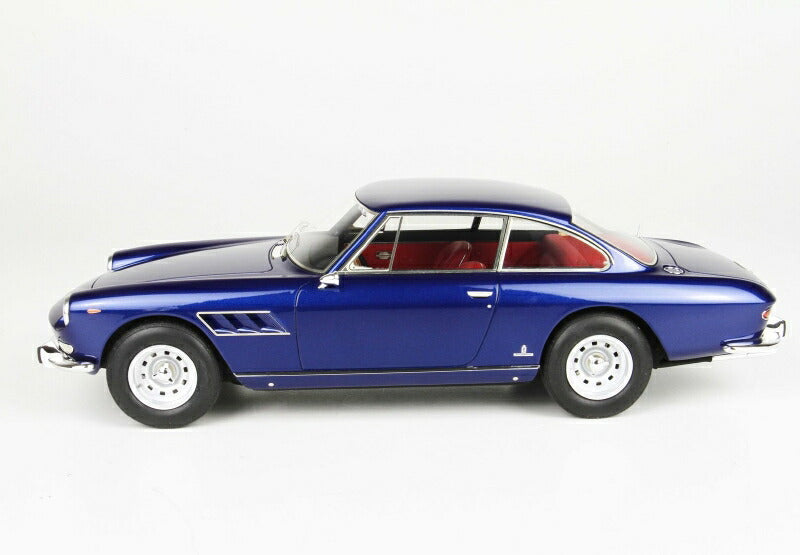 ギャラリービューアに画像をロードする, FERRARIフェラーリ 330GT 2+2 COUPE 2 - SERIES 1965 - CON VETRINA - WITH SHOWCASE | BLU SERA - BLUE MET /BBR 1/18 ミニカー