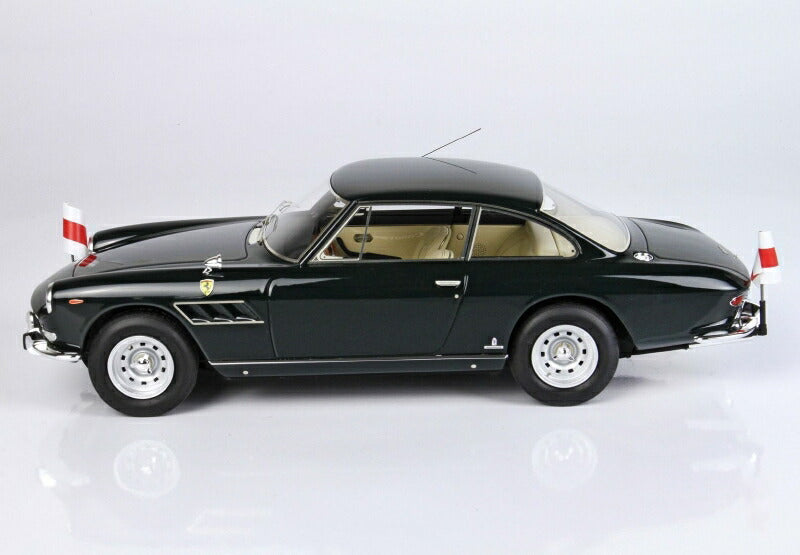 ギャラリービューアに画像をロードする, FERRARIフェラーリ 330GT 2+2 COUPE 2 - SERIES 1965 OFFICIAL PACE CAR 24h LE MANS 1967 - CON VETRINA - WITH SHOWCASE | BLACK /BBR 1/18 ミニカー