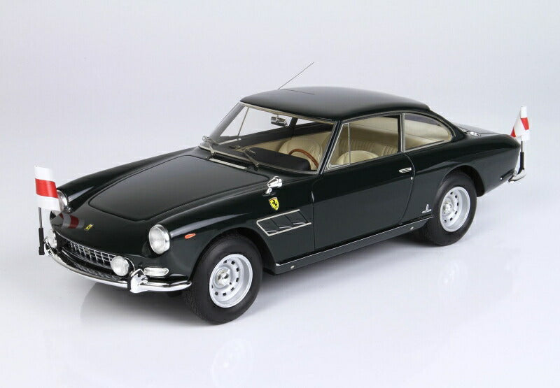 ギャラリービューアに画像をロードする, FERRARIフェラーリ 330GT 2+2 COUPE 2 - SERIES 1965 OFFICIAL PACE CAR 24h LE MANS 1967 - CON VETRINA - WITH SHOWCASE | BLACK /BBR 1/18 ミニカー