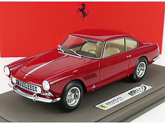 FERRARIフェラーリ 250 GTE 2+2 sn2169 1-SERIES 1960 - CON VETRINA - WITH SHOWCASE - ROSSO BARCHETTA - RED /BBR 1/18 ミニカー