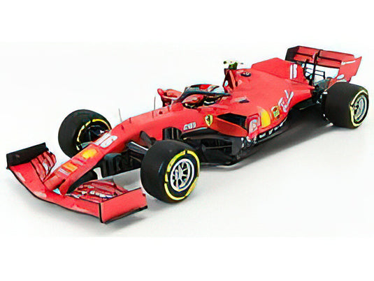 FERRARIフェラーリ F1 SF1000 TEAM SCUDERIA FERRARI MISSION WINNOW N 16 2nd AUSTRIAN GP 2020 C.LECLERC - MATT RED /BBR 1/18 ミニカー