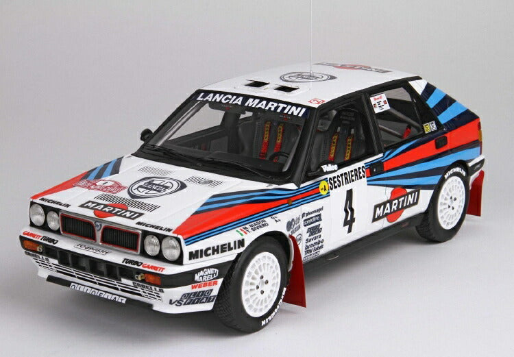 ギャラリービューアに画像をロードする, 【予約】8月以降発売予定LANCIA DELTA HF INTEGRALE 8V SAFARI RALLY 1988 BIASION SIVERO No.6 /BBR 1/18 ミニカー