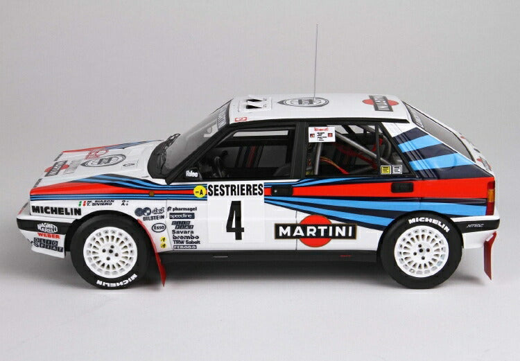 ギャラリービューアに画像をロードする, 【予約】8月以降発売予定LANCIA DELTA HF INTEGRALE 8V SAFARI RALLY 1988 BIASION SIVERO No.6 /BBR 1/18 ミニカー