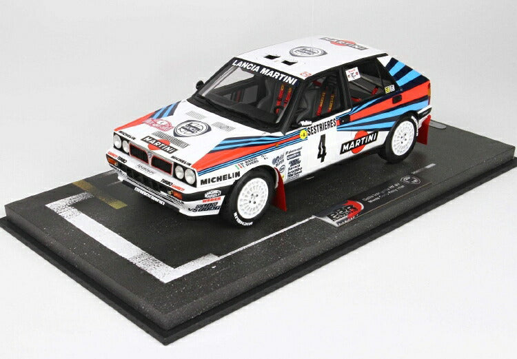 ギャラリービューアに画像をロードする, 【予約】8月以降発売予定LANCIA DELTA HF INTEGRALE 8V SAFARI RALLY 1988 BIASION SIVERO No.6 /BBR 1/18 ミニカー
