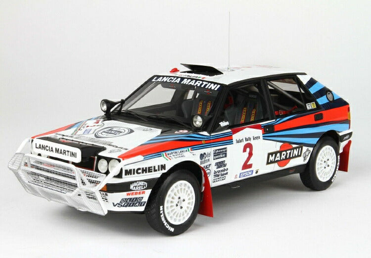 ギャラリービューアに画像をロードする, 【予約】8月以降発売予定LANCIA DELTA HF INTEGRALE 8V SAFARI RALLY 1989 BIASION SIVERO N 2 WINNER /BBR 1/18 ミニカー