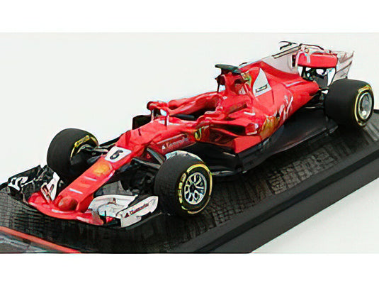 FERRARIフェラーリ F1 SF70H N 5 2nd BELGIUM GP 2017 SEBASTIAN VETTEL - RED WHITE /BBR 1/43 ミニカー