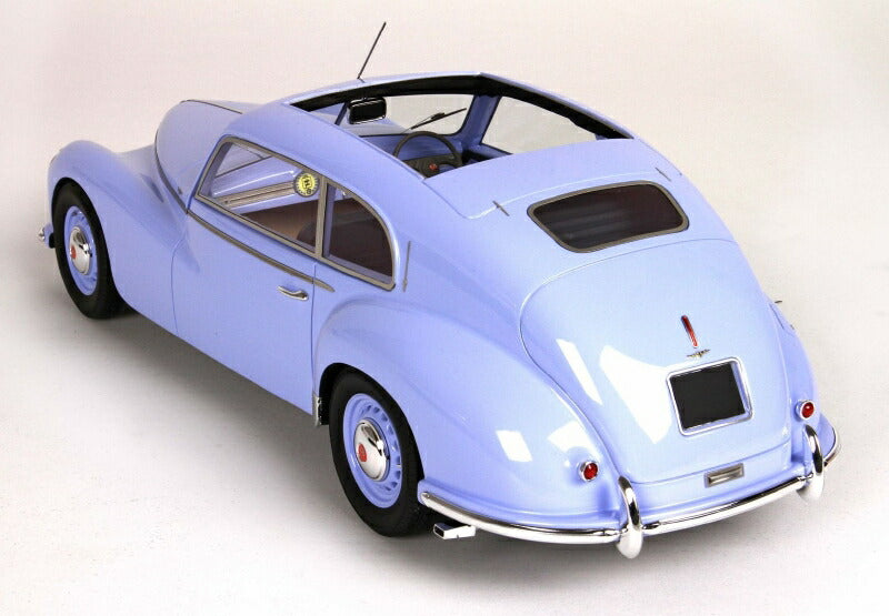 ギャラリービューアに画像をロードする, ALFA ROMEOアルファロメオ 6C 2500 FRECCIA D'ORO OPEN ROOF 1949 - CON VETRINA - WITH SHOWCASE | LIGHT BLUE /BBR 1/18 ミニカー