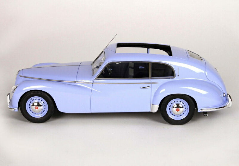 ギャラリービューアに画像をロードする, ALFA ROMEOアルファロメオ 6C 2500 FRECCIA D'ORO OPEN ROOF 1949 - CON VETRINA - WITH SHOWCASE | LIGHT BLUE /BBR 1/18 ミニカー