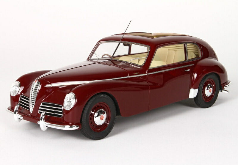 ギャラリービューアに画像をロードする, ALFA ROMEOアルファロメオ 6C 2500 FRECCIA D'ORO OPEN ROOF 1949 | BORDEAUX /BBR 1/18 ミニカー