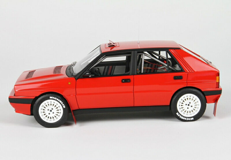 ギャラリービューアに画像をロードする, LANCIA | DELTA HF INTEGRALE 16V N 0 BASE RALLY 1989 | RED /BBR 1/18 ミニカー