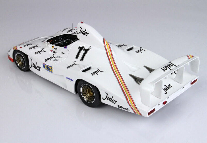 ギャラリービューアに画像をロードする, PORSCHE | TYPE 935 936/81 2.3L TURBO FLAT-6 TEAM PORSCHE SYSTEM N 11 WINNER 24h LE MANS 1981 J.ICKX - D.BELL - CON VETRINA - WITH SHOWCASE | WHITE RED /BBR 1/18 ミニカー