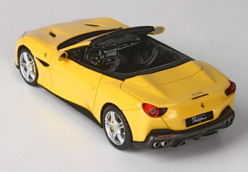 ギャラリービューアに画像をロードする, FERRARIフェラーリ PORTOFINO CABRIOLET OPEN 2017 | GIALLO MODENA - YELLOW /BBR 1/43 ミニカー