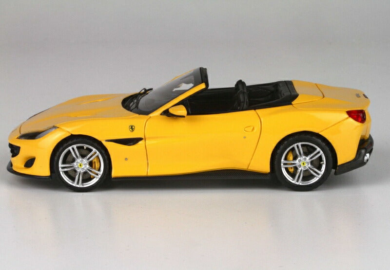 ギャラリービューアに画像をロードする, FERRARIフェラーリ PORTOFINO CABRIOLET OPEN 2017 | GIALLO MODENA - YELLOW /BBR 1/43 ミニカー