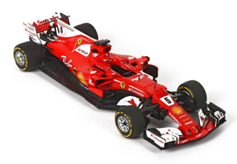 ギャラリービューアに画像をロードする, FERRARIフェラーリ F1 SF70H N 5 WINNER BRAZIL GP 2017 SEBASTIAN VETTEL | RED WHITE /BBR 1/43 ミニカー