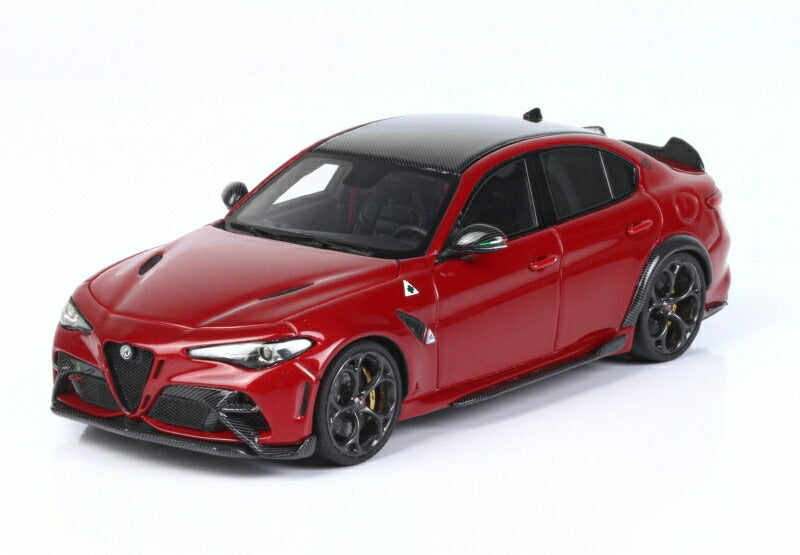 ギャラリービューアに画像をロードする, ALFA ROMEOアルファロメオ GIULIA GTA 2020 | ROSSO GTA - RED MET /BBR 1/43 ミニカー