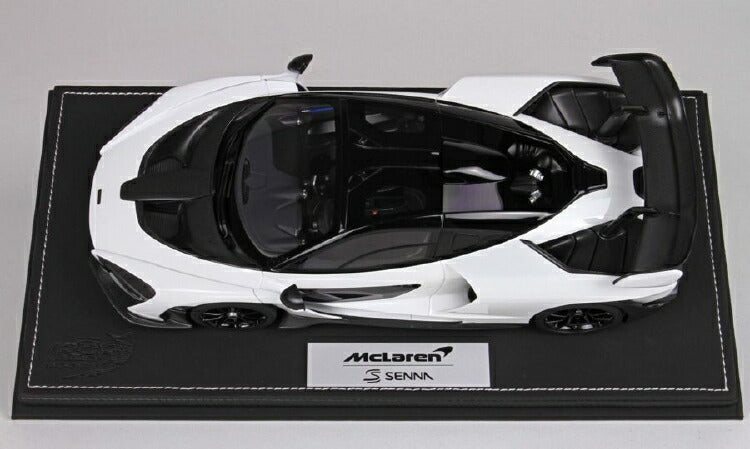 ギャラリービューアに画像をロードする, 【予約】McLaren Sennaマクラーレン セナSalon Int. De L’Auto Geneve 2018 Pure White /BBR 1/18 レジンミニカー