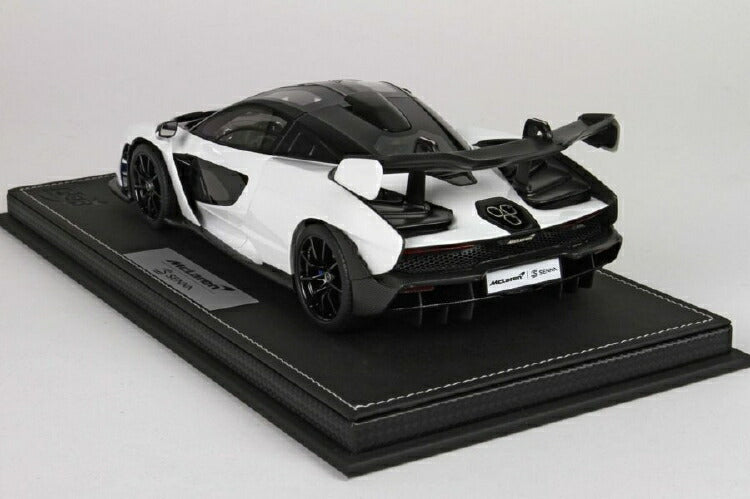 ギャラリービューアに画像をロードする, 【予約】McLaren Sennaマクラーレン セナSalon Int. De L’Auto Geneve 2018 Pure White /BBR 1/18 レジンミニカー