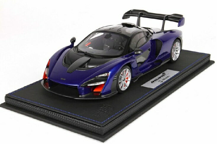 ギャラリービューアに画像をロードする, 【予約】McLaren Sennaマクラーレン セナSalon Int. De L’Auto Geneve 2018 Kyanos /BBR 1/18 レジンミニカー
