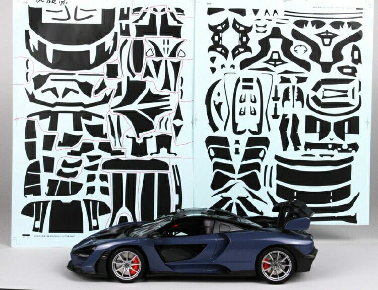 ギャラリービューアに画像をロードする, 【予約】McLaren Sennaマクラーレン セナSalon Int. De L’Auto Geneve 2018 Kyanos /BBR 1/18 レジンミニカー