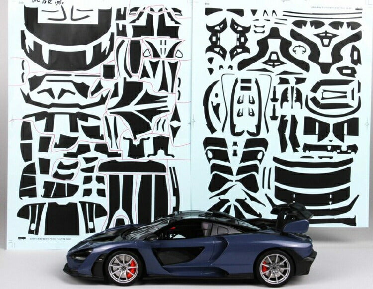 ギャラリービューアに画像をロードする, 【予約】McLaren Sennaマクラーレン セナSalon Int. De L’Auto Geneve 2018 Red Accent /BBR 1/18 レジンミニカー
