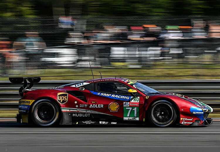 ギャラリービューアに画像をロードする, 【予約】Ferrariフェラーリ 488 GTE Team AF Corse metal red, 70th anniversary Piloti S.Bird-M-Molina-D.Rigon /BBR 1/18 レジンミニカー