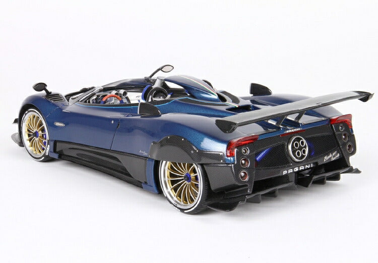 ギャラリービューアに画像をロードする, 【予約】Pagani Barchetta 2018 Carbon fiber Blue Horacio Pagani /BBR 1/18 レジンミニカー