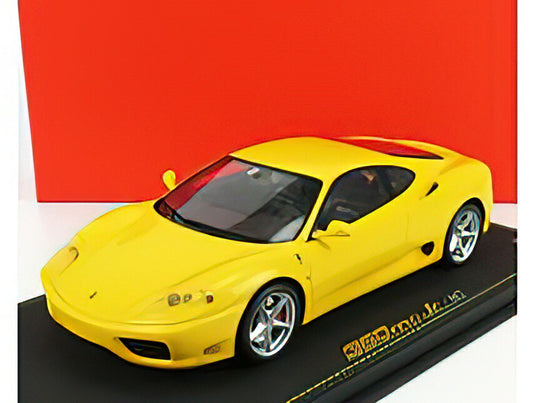 FERRARIフェラーリ 360 MODENA 1999 - CON VETRINA - WITH SHOWCASE - YELLOW /BBR 1/18 ミニカー