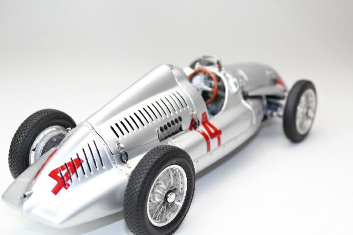 ギャラリービューアに画像をロードする, アウトウニオン タイプD No.14 フランスGP Meier 1939 1500台限定 /CMC ミニカー 1/18スケール