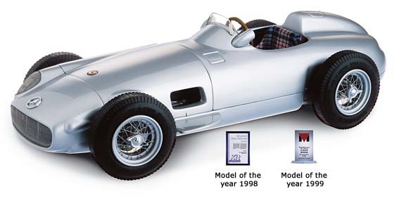 ギャラリービューアに画像をロードする, Mercedes Benzメルセデスベンツ W196 Monoposto 1954/55 M-006 /CMC ミニカー 1/18