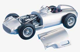 ギャラリービューアに画像をロードする, Mercedes Benzメルセデスベンツ W196 Monoposto 1954/55 M-006 /CMC ミニカー 1/18
