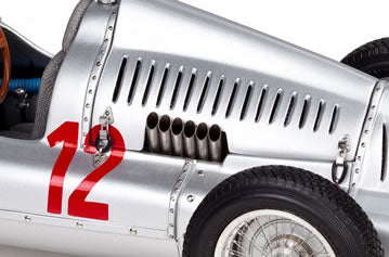 ギャラリービューアに画像をロードする, Auto Unionアウトウニオン Typ D 1938/39 フランスGP 1939 #12 M-089 /CMC ミニカー 1/18