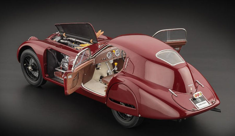 ギャラリービューアに画像をロードする, アルファロメオ 8C 2900 Bスペック ツーリングクーペ 1938 M-107 /CMC 1/18 ミニカー