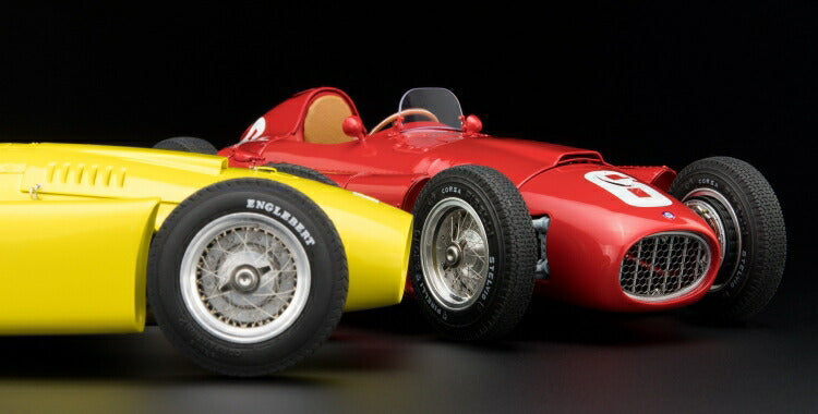 ギャラリービューアに画像をロードする, BUNDLE Ferrariフェラーリ D50 イエロー and Lancia D50レッド /CMC 1/18 レジンミニカー