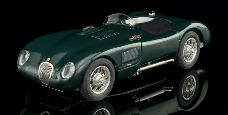 ギャラリービューアに画像をロードする, 【予約】2019年2月以降発売予定Jaguarジャガー C-Type, 1952 (British Racing Green) /CMC 1/18 レジンミニカー