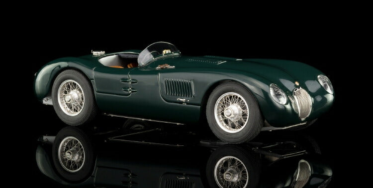 ギャラリービューアに画像をロードする, 【予約】2019年2月以降発売予定Jaguarジャガー C-Type, 1952 (British Racing Green) /CMC 1/18 レジンミニカー