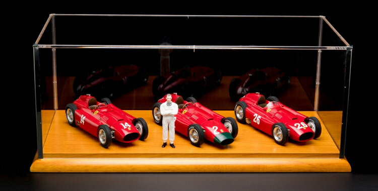 ギャラリービューアに画像をロードする, FERRARI - SET 3X F1 D50 SHORT NOSE N 14 FRENCH GP 1956 COLLINS - F1 D50 LONG NOSE N 2 GERMAN GP 1956 COLLINS - F1 D50 N 26 MONZA ITALY GP 1956 COLLINS - RED /CMC 1/18 レジンミニカー/CMC 1/18 レジンミニカー