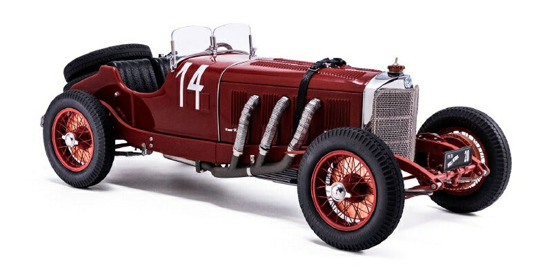 ギャラリービューアに画像をロードする, 【予約】Mercedes-Benz SSK Argentinean autumn race 1931, #14 Zatuszek, red /CMC 1/18 ミニカー