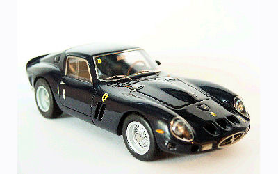 1962 フェラーリ 250 GTO ダークブルー /ilarioイラリオ 1/43 レジン ミニカー