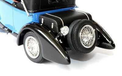 ギャラリービューアに画像をロードする, デューゼンバーグ J481 Victoria コンバーチブル クローズ 2503 greta Garbo 1932 Blue/ブラック 80台限定 /ilarioイラリオ 1/43 レジン ミニカー